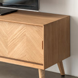 Copenhagen Oak Media Unit