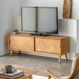 Copenhagen Oak Media Unit