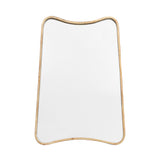 Kai Curved Rectangle Gold Mirror