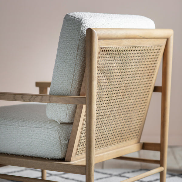 Daube Natural Boucle Armchair