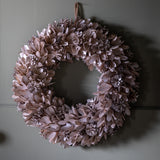 Dusky Pink Festive Wreath