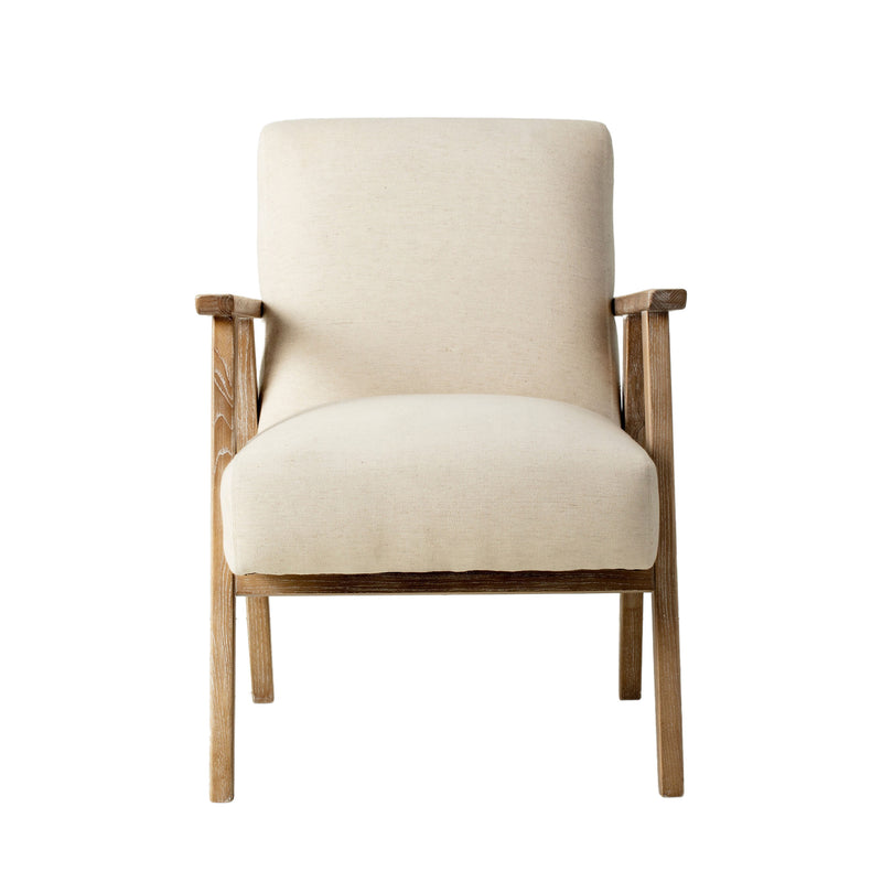 Ebbe Ecru Linen Armchair