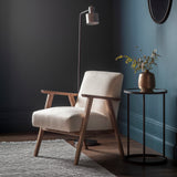 Ebbe Ecru Linen Armchair