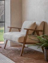 Ebbe Ecru Linen Sofa