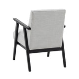 Ebbe Stone Grey Linen Armchair