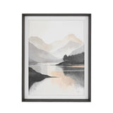 Fjell Dawn Framed Canvas