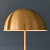 Gold Dome Floor Lamp