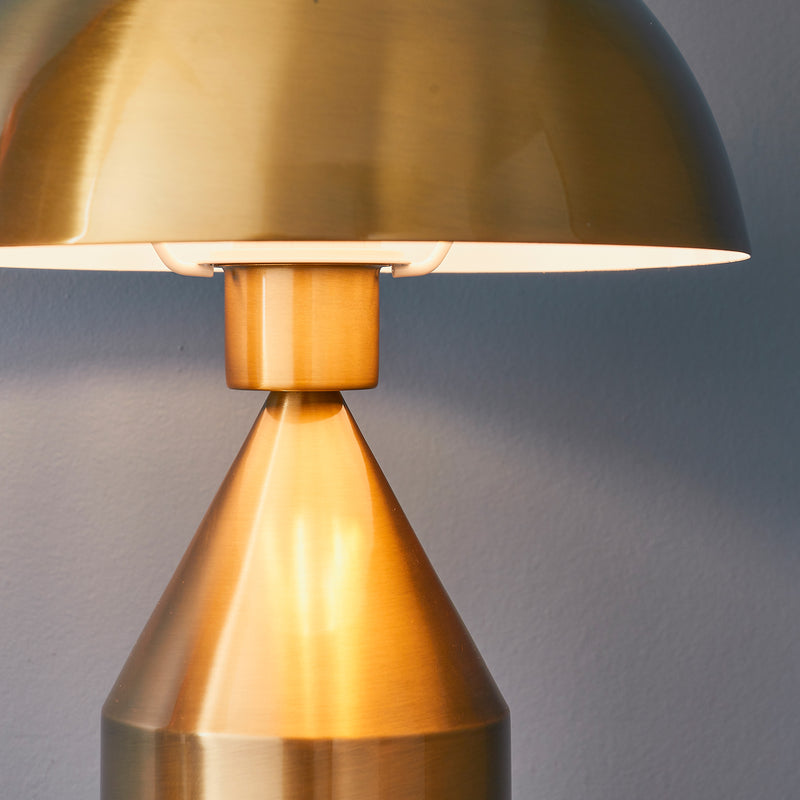 Gold Dome Table Lamp