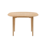 Harstad Extending Oak Round Dining Table