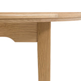 Harstad Extending Oak Round Dining Table