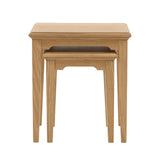 Harstad Oak Nest of Side Tables