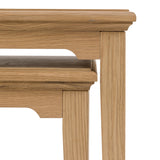 Harstad Oak Nest of Side Tables