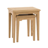 Harstad Oak Nest of Side Tables