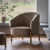 Havik Khaki Armchair