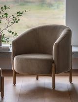 Havik Khaki Armchair