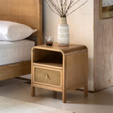 Hikari Natural Bedside Table