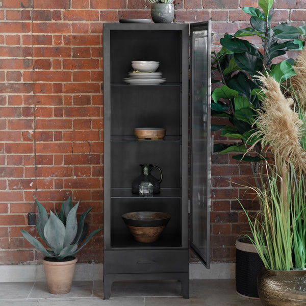 Industrial Slim Display Cabinet