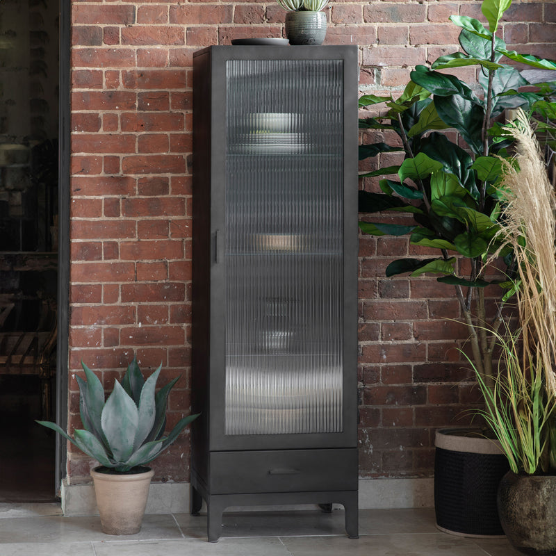 Industrial Slim Display Cabinet