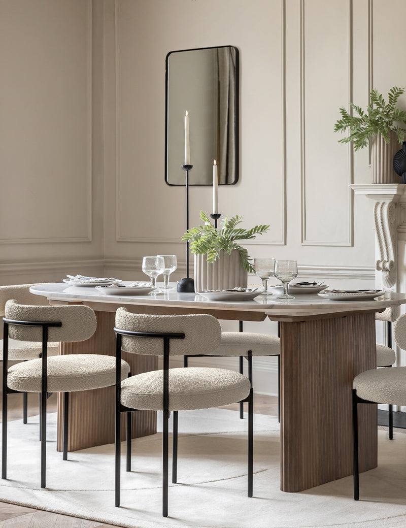 Kalkvit Large Dining Table