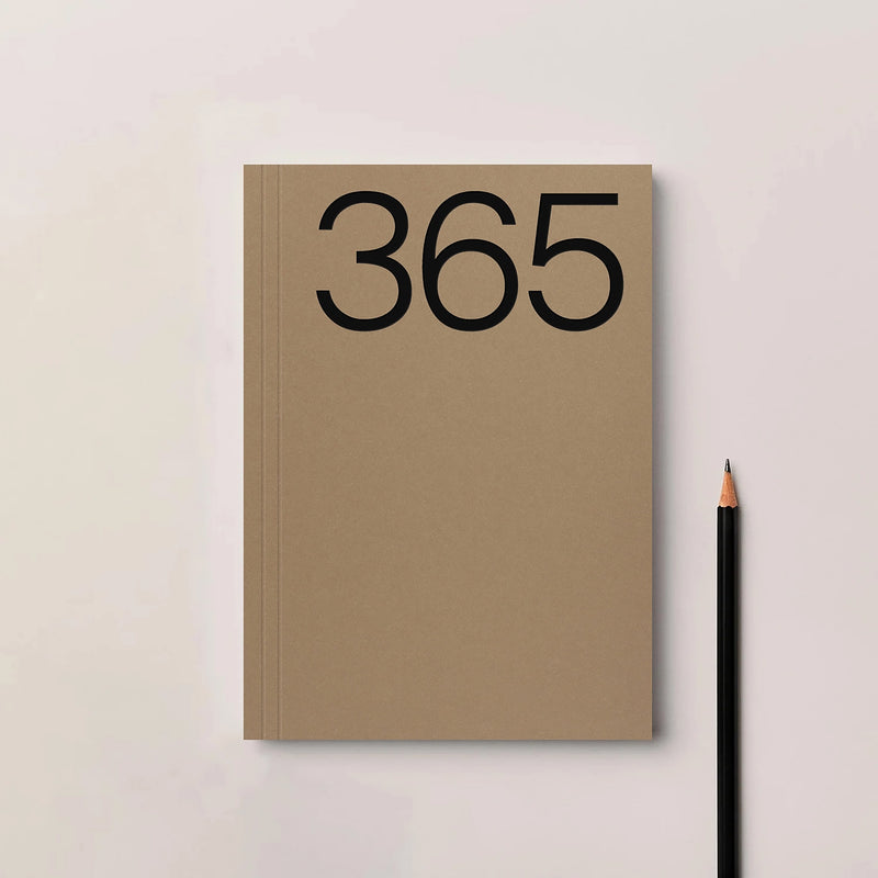 Kinshipped 365 Undated Brown A5 Planner