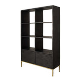 Kyoto Black Freestanding Shelving Unit