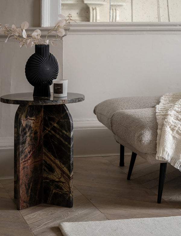 Liva Marble Side Table