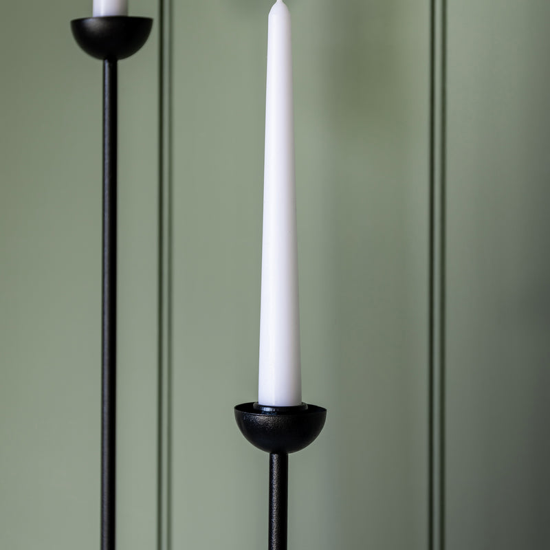 Logi Black Candle Holder