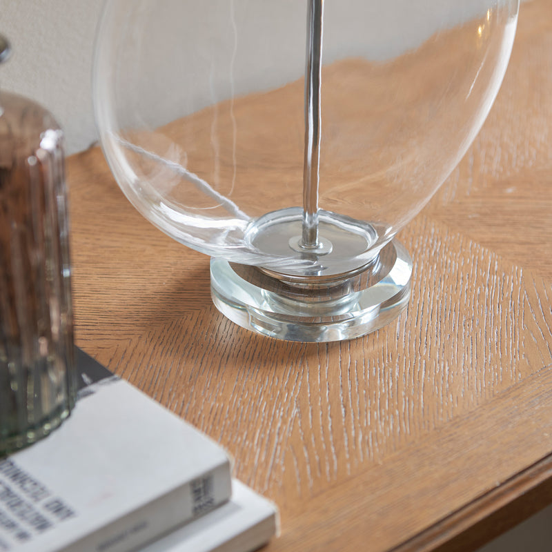 Lysa Silver Table Lamp