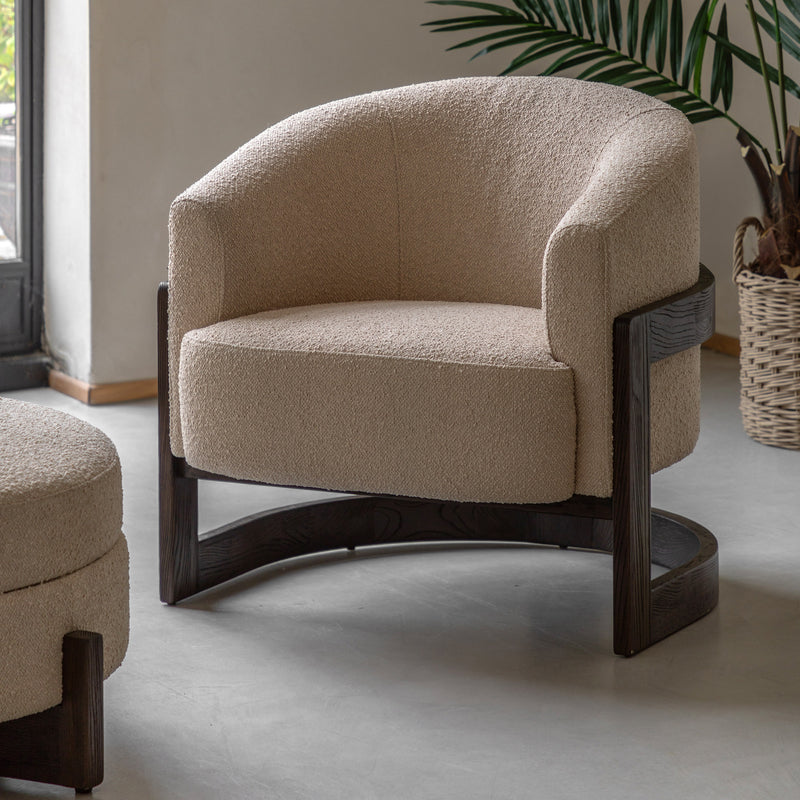 Mjuk Natural Armchair