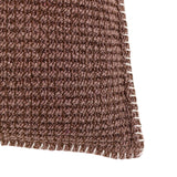 Mocha Brown Woven Cushion