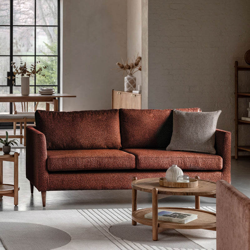 Mysig Rust Sofa - Two Seater