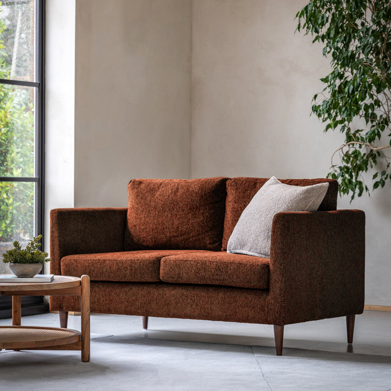 Mysig Rust Sofa - Two Seater