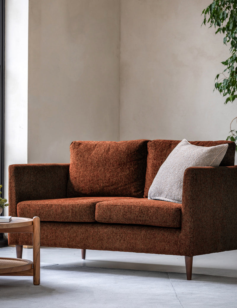 Mysig Rust Sofa - Two Seater