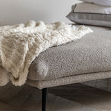 Natural Boho Textured Throw