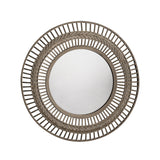 Natural Decorative Round Mirror