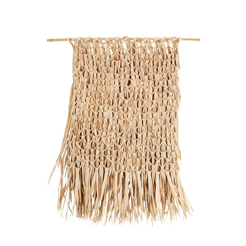 Natural Water Hyacinth Wall Hanging