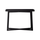 Nomad Black Console Table