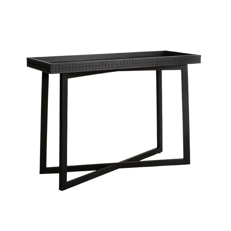 Nomad Black Console Table