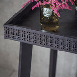 Nomad Black Bedside Tray Table