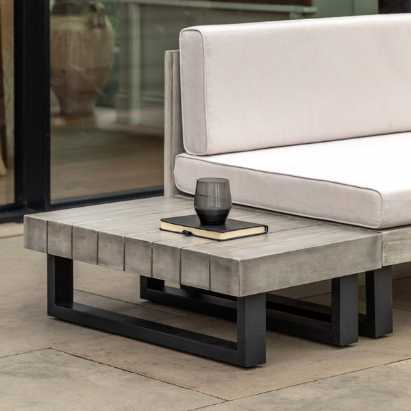 Odense Industrial Outdoor Corner Lounge Set