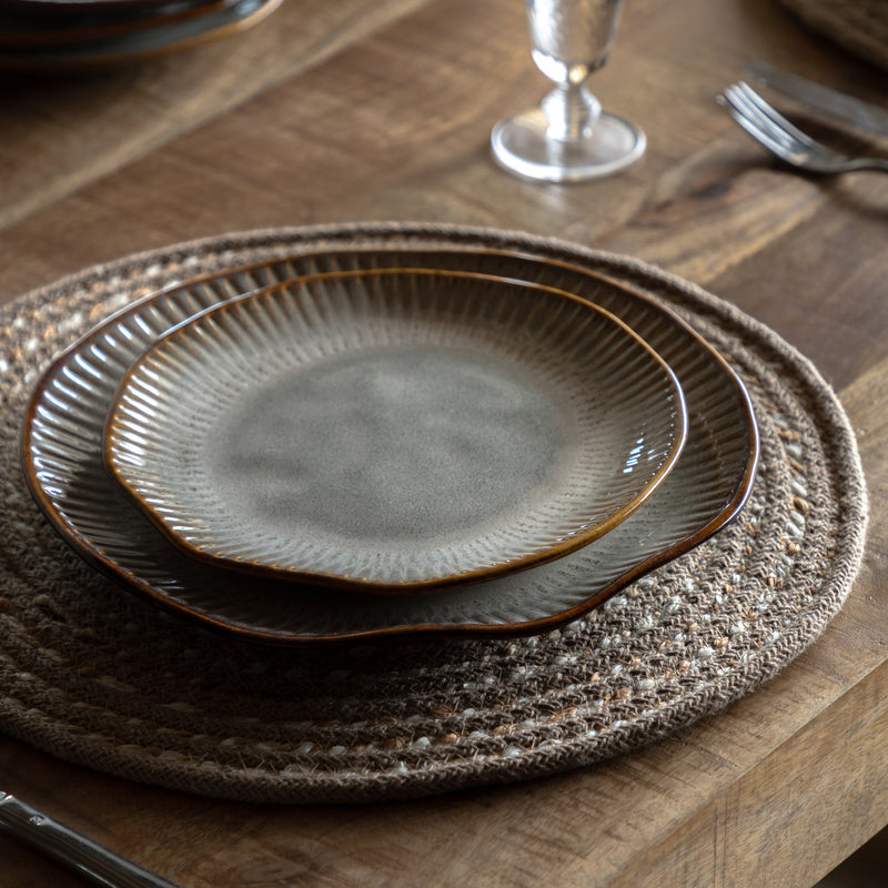 Ribe Natural Porcelain Dinnerware - Side Plate