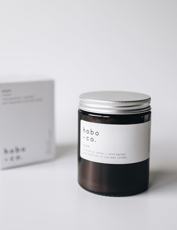Hobo + Co Roam Essential Oil Soy Candle