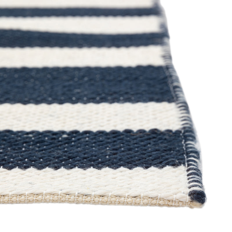 Rutna Geometric Blue Rug