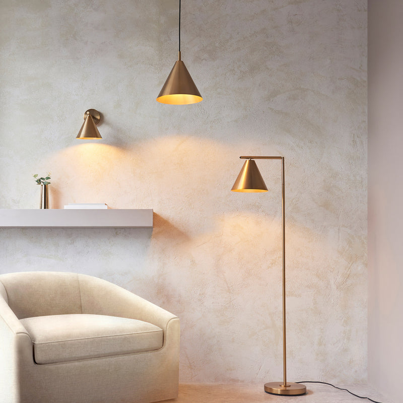Seren Brass Pendant Light