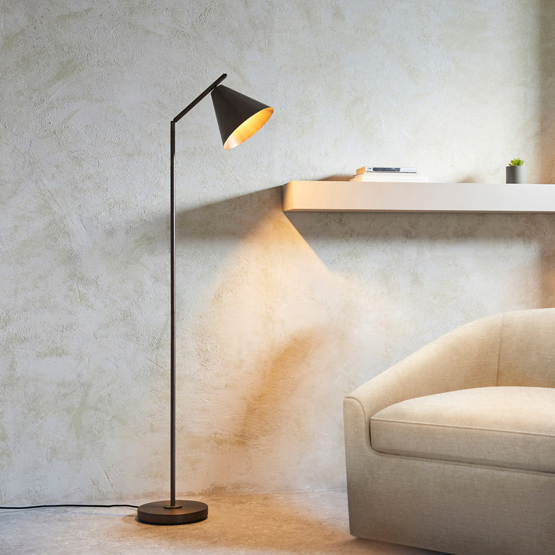 Seren Bronze Floor Light