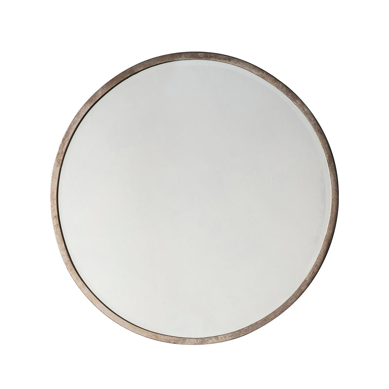 Silver Round Mirror  - Small