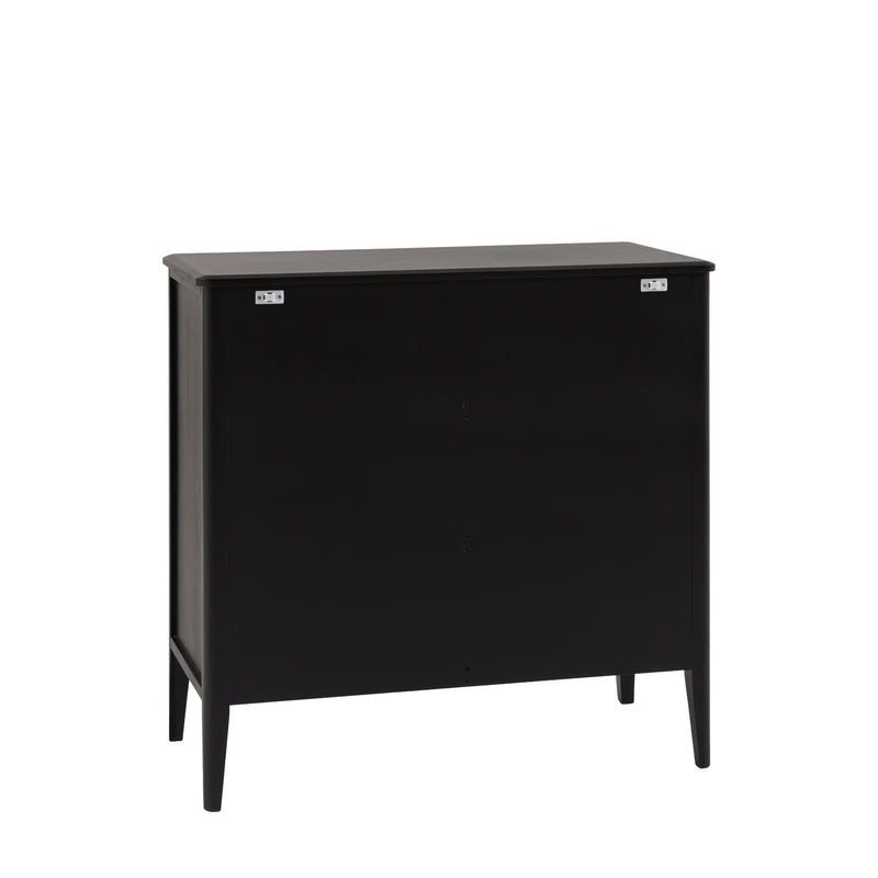 Svana Black Chest of Drawers