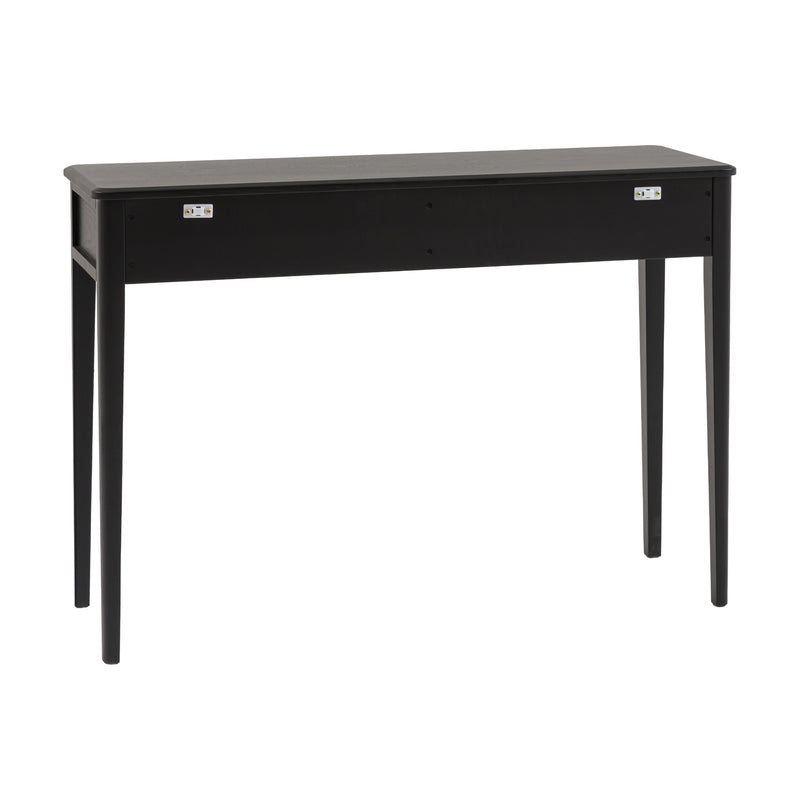 Svana Black Console Table