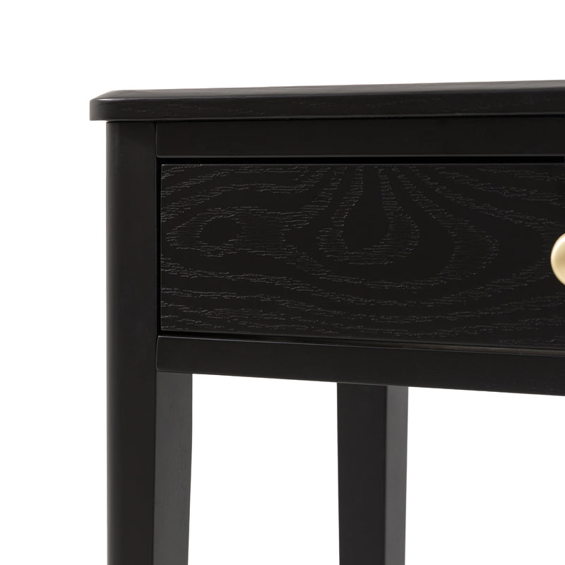 Svana Black Console Table