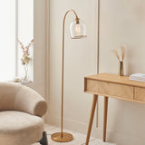 Svela Brass Floor Light